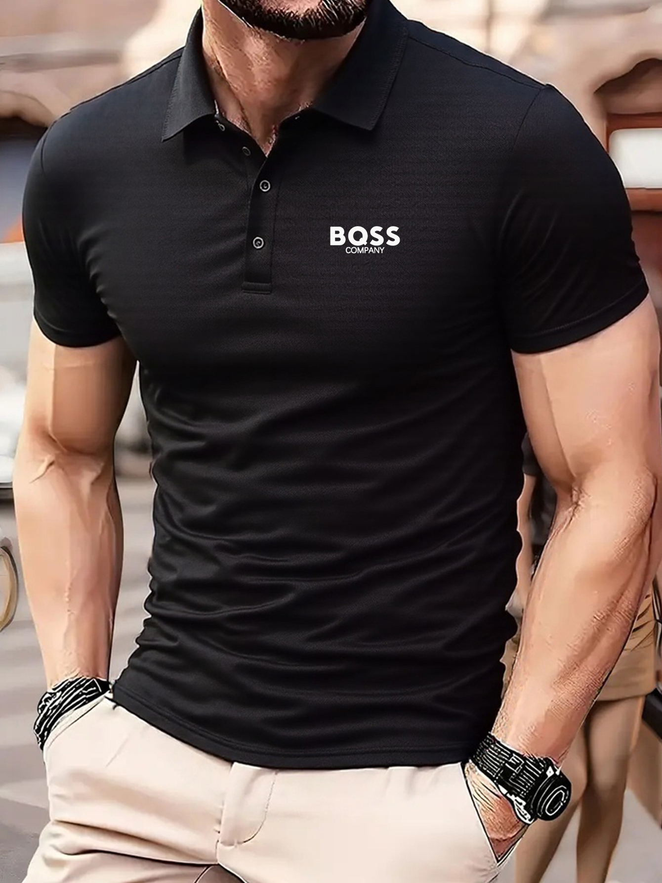 Polo Shirt Pique - 1-Pack Men's Summer Short Sleeve Polo