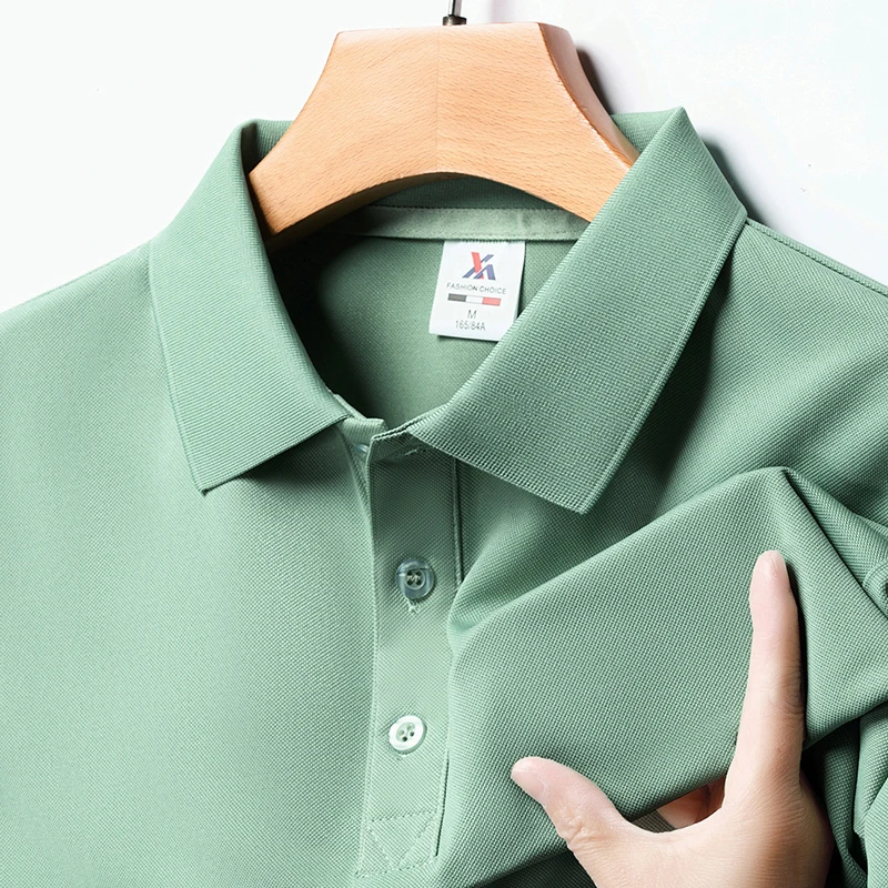 Men's Fashion Solid Short Slee - مراجعة Polo Shirt Pique وسعره