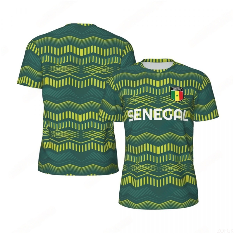 Fashion Senegal Flag Graphic F - مراجعة Tee Graphic Print وسعره