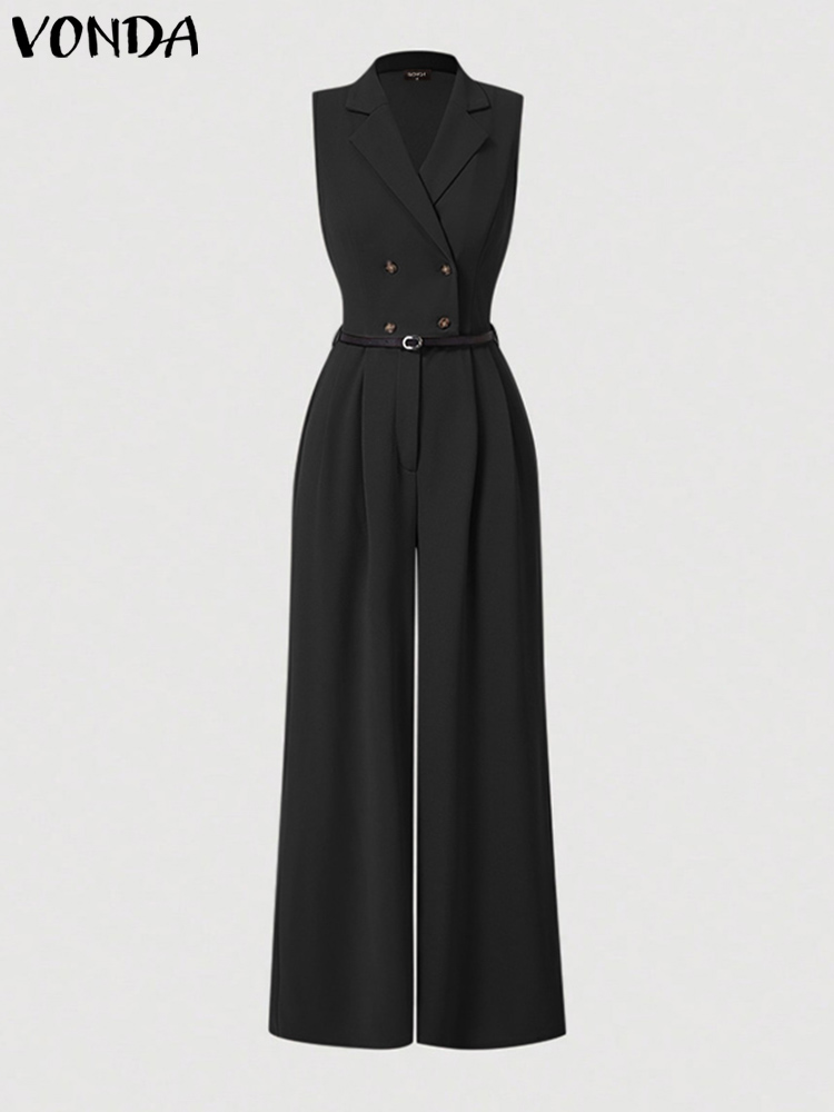 Plus Size 5XL VONDA Elegant Wo - مراجعة Shirt Camp Collar وسعره