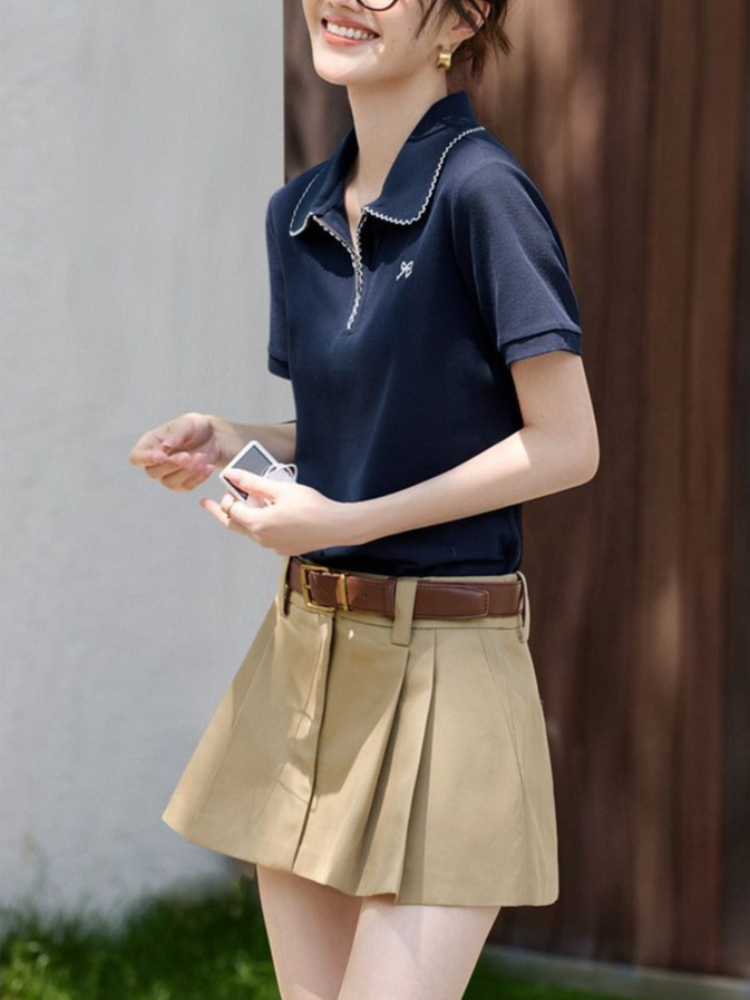 Women's Slim Fit Figure Flatte - مراجعة Polo Shirt Pique وسعره