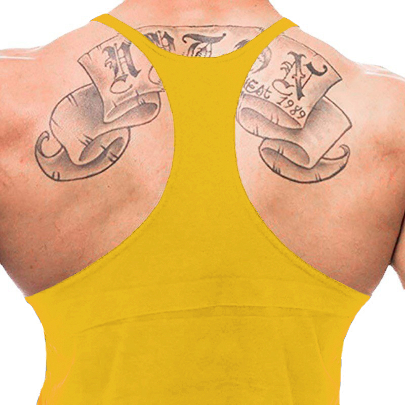 Gym Fitness Bodybuilding Suspe - مراجعة Tank Top Muscle وسعره