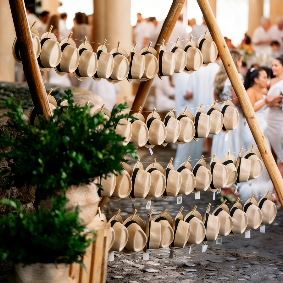 6-48PACK Wedding Straw Fedora  - مراجعة Bucket Hat Straw وسعره