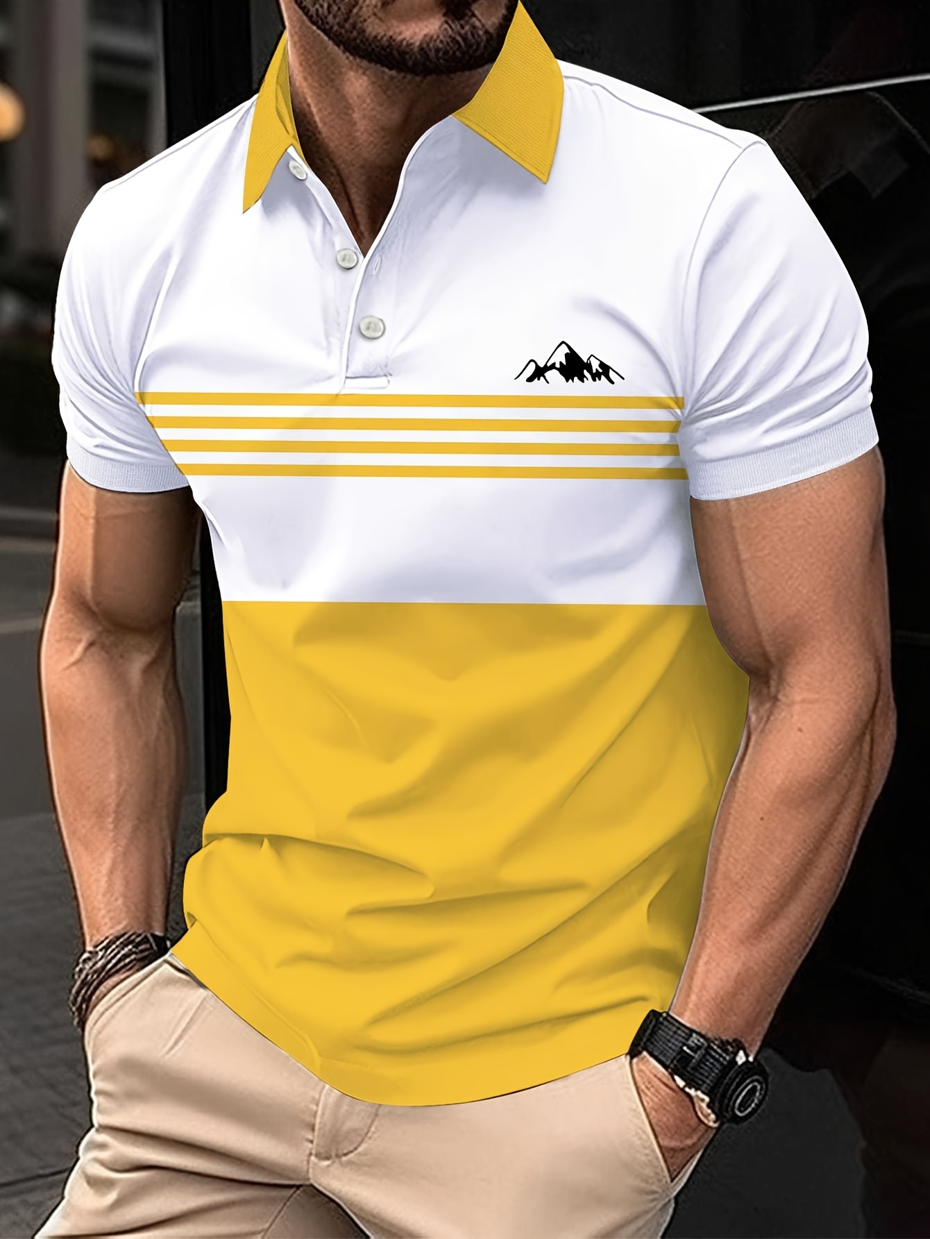 2026 Summer Men's Button-down  - مراجعة Polo Shirt Pique وسعره