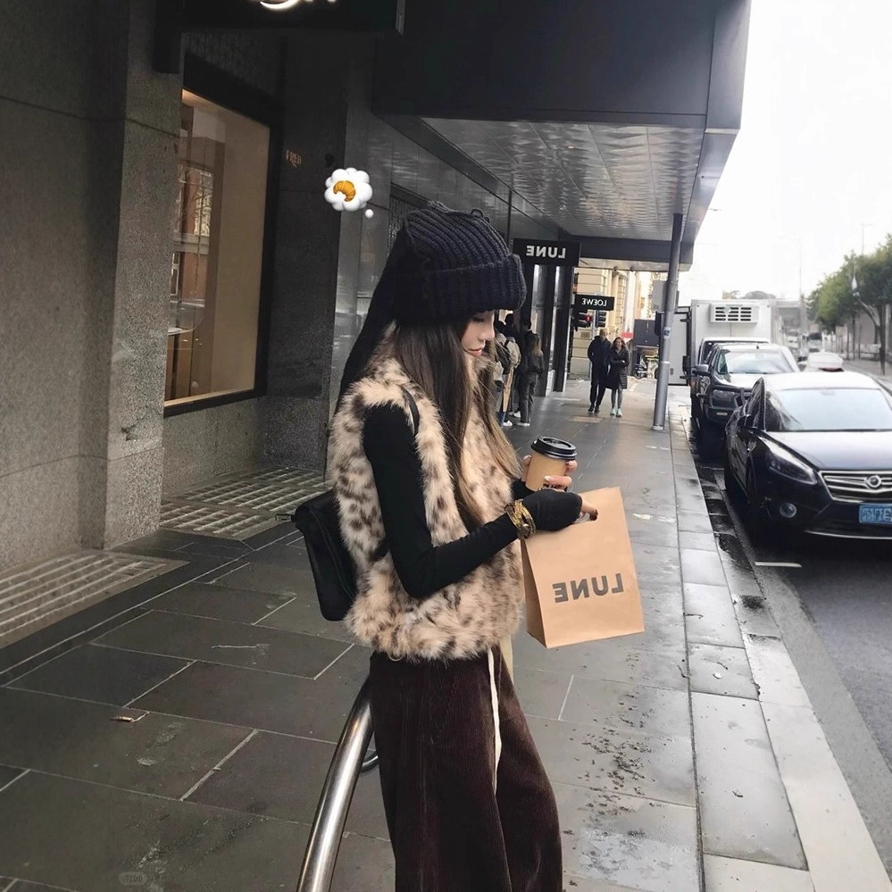 Women Faux Fur Vest Coats Shor - مراجعة Short Linen Drawstring وسعره
