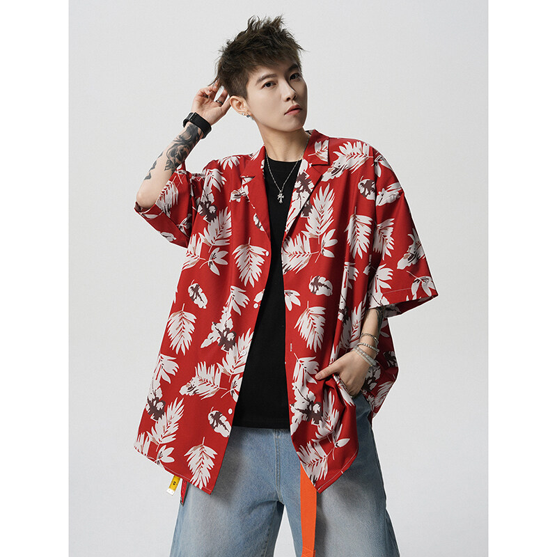 Summer Vintage Floral Print Lo - مراجعة Resort Shirt Floral وسعره