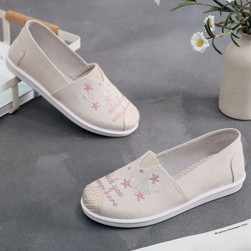 Kawaii Slip on Round Toe Cute  - مراجعة Espadrille Slip On وسعره
