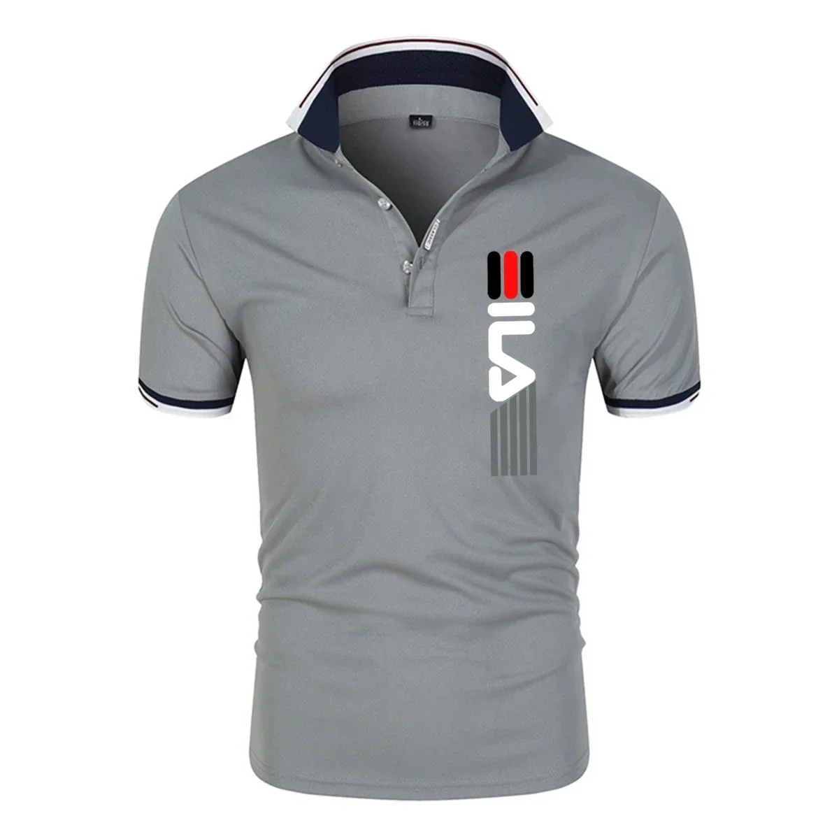 2025Summer New Men's Lapel Ant - مراجعة Polo Shirt Pique وسعره