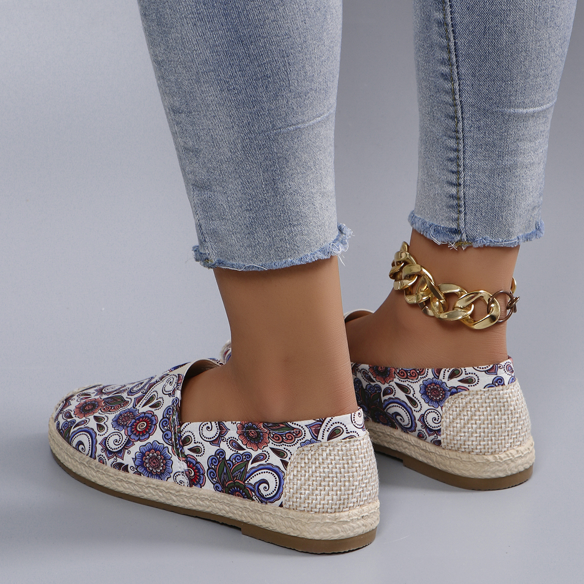 Spring new women's sports shoe - مراجعة Espadrille Slip On وسعره