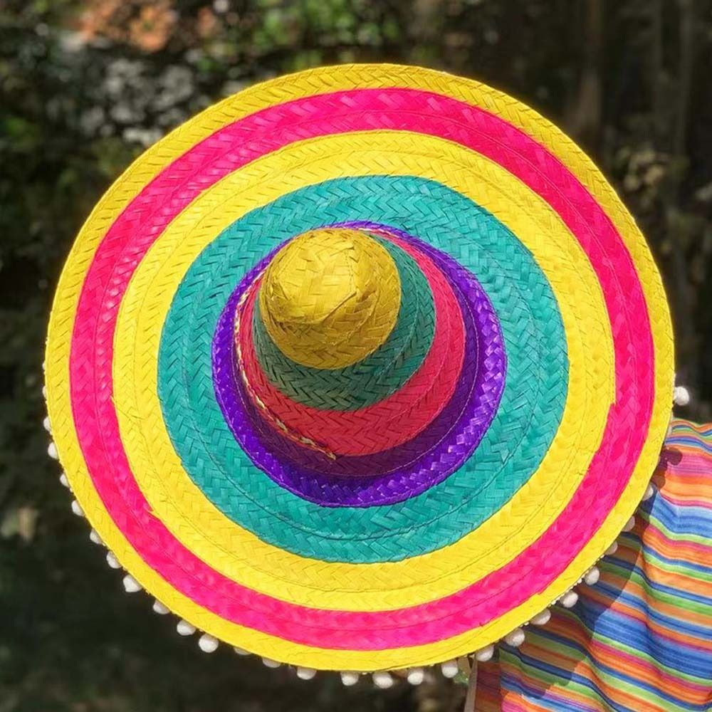 Summer Wide Brim Mexican Party - مراجعة Bucket Hat Straw وسعره