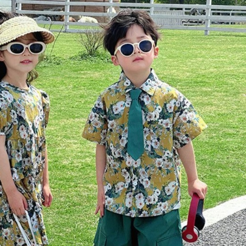Vintage Floral Short Sleeve Sh - مراجعة Resort Shirt Floral وسعره