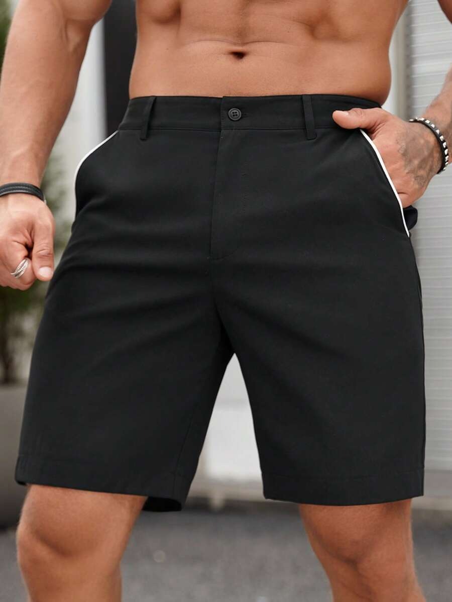 Men Fashion Slim Fit Chino Sho - مراجعة Shorts Chino Slim وسعره