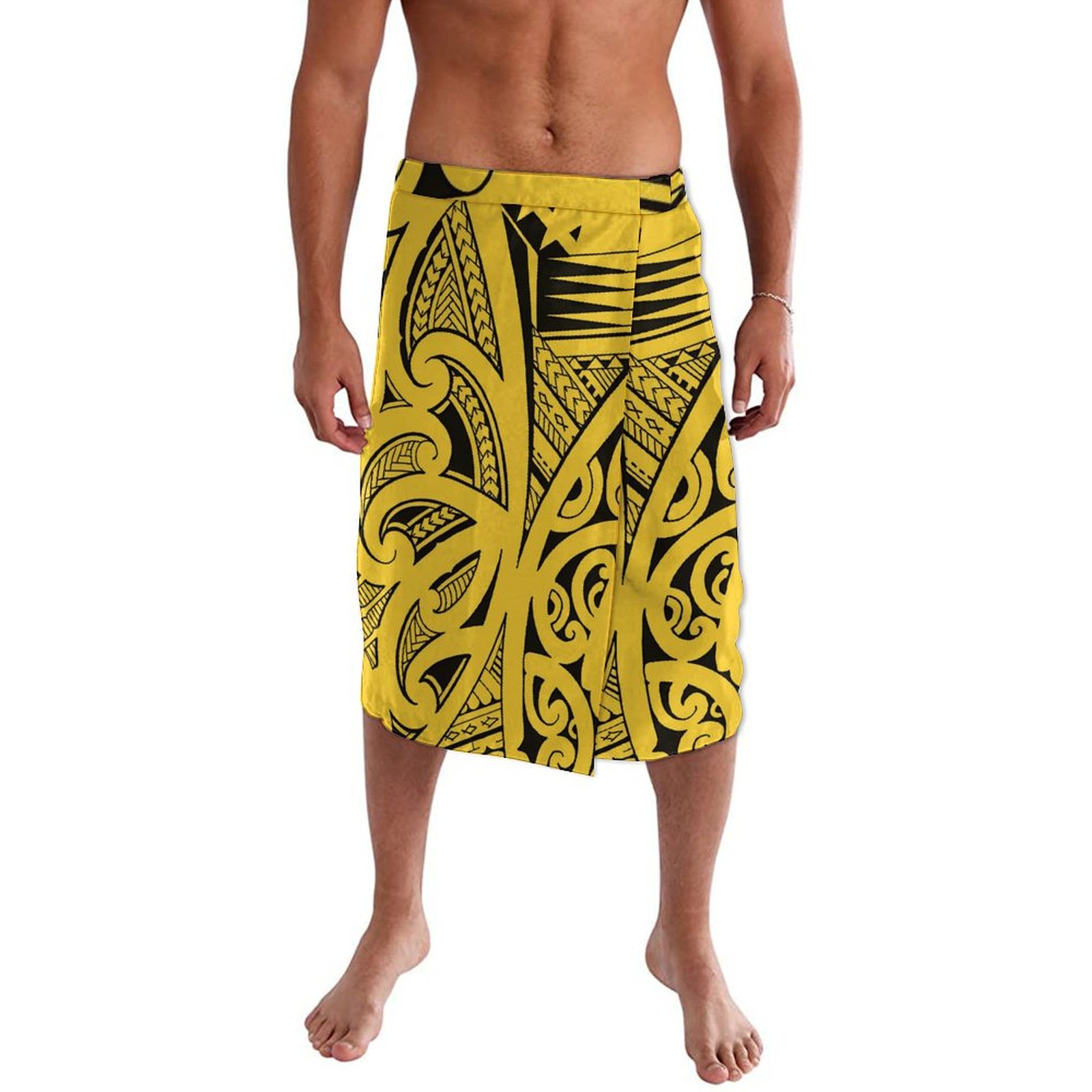 Hawaiian Ethnic Style Men'S Wr - مراجعة Sarong Men Wrap وسعره