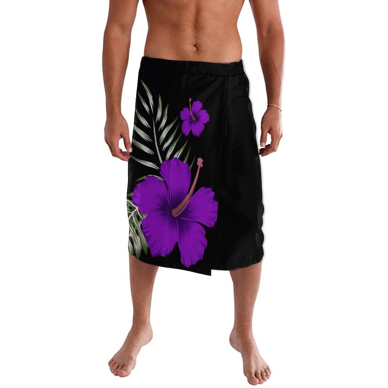 Hot Hawaiian Ethnic Style Men' - مراجعة Sarong Men Wrap وسعره