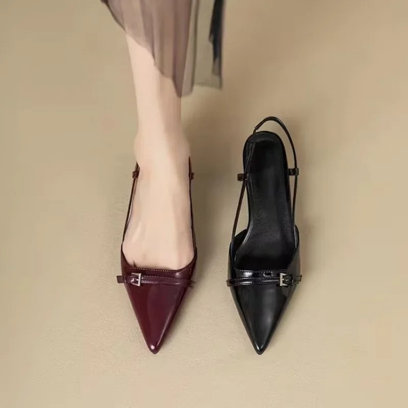 Women Sandals Fashion Pointed  - مراجعة Casual Sandal Leather وسعره