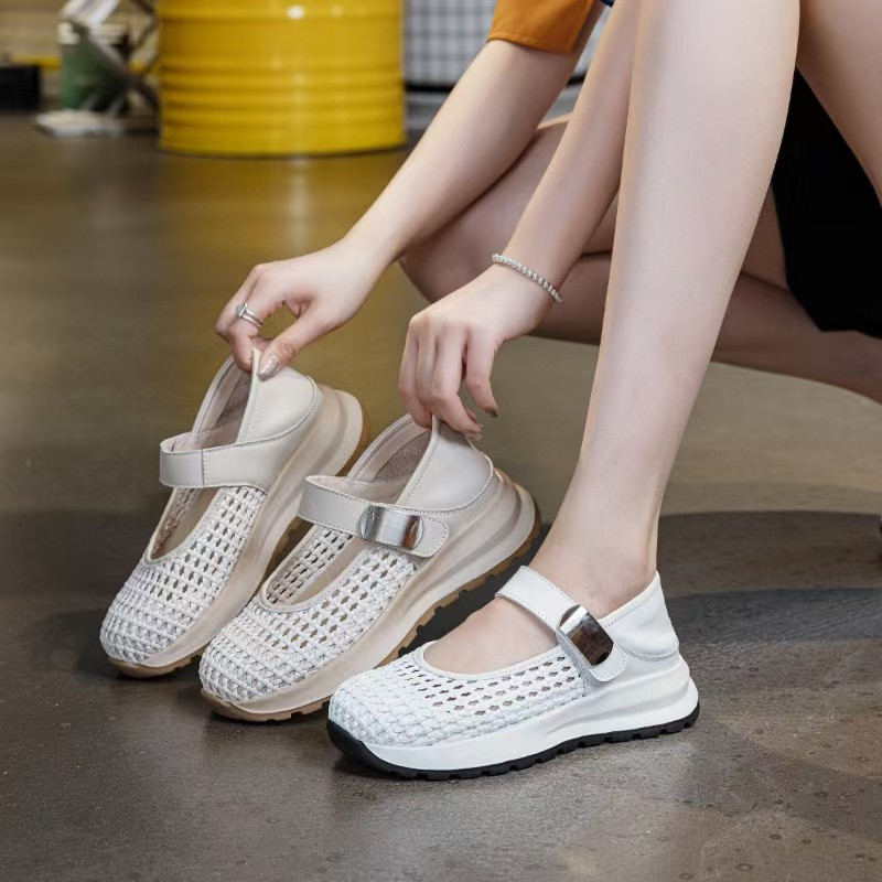 Women's Genuine Leather Braide - مراجعة Espadrille Slip On وسعره
