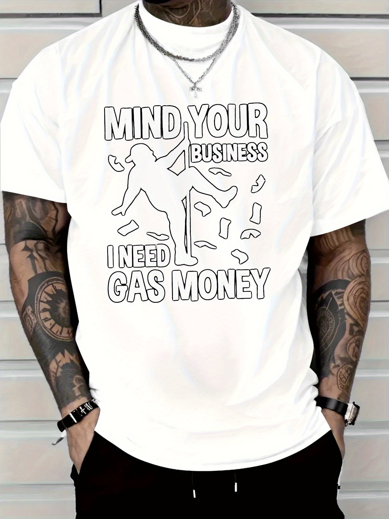 Pure Cotton Men'S T-Shirt with - مراجعة Tee Graphic Print وسعره