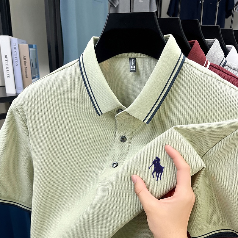 100% pure cotton men's short s - مراجعة Polo Shirt Pique وسعره