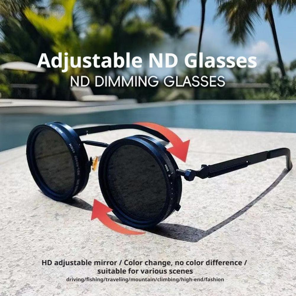 Adjustable ND Polarized Sungla - مراجعة Sunglasses Aviator Polarized وسعره