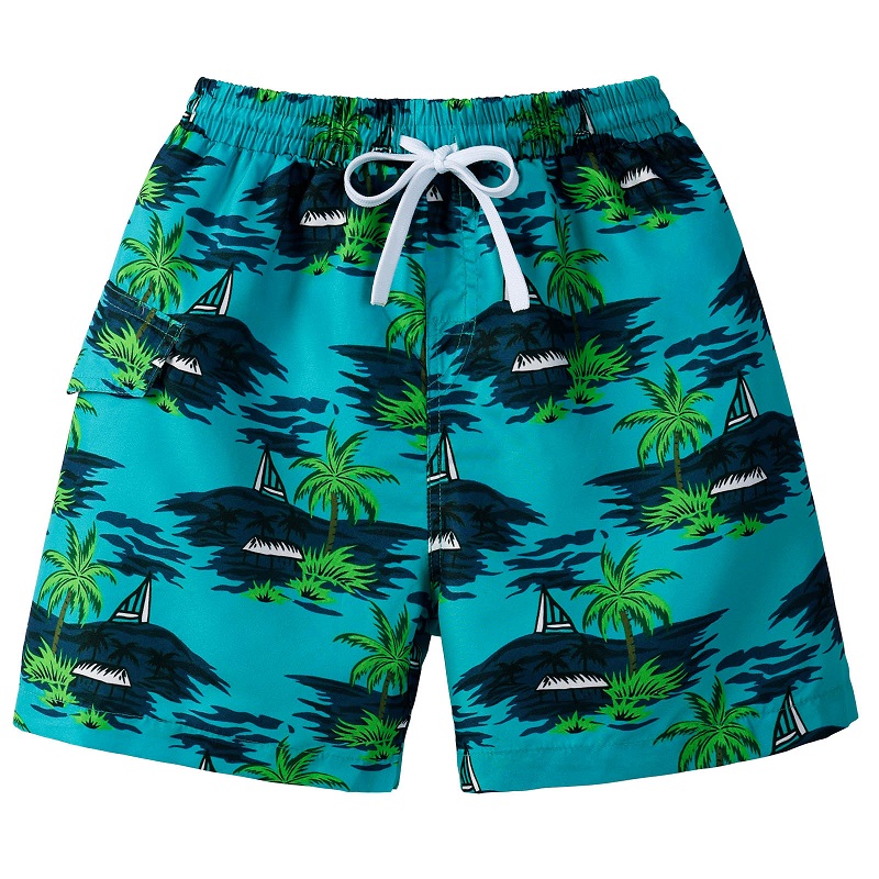 Hawaii Kids Swim Shorts Cute S - مراجعة Trunks Board Surf وسعره