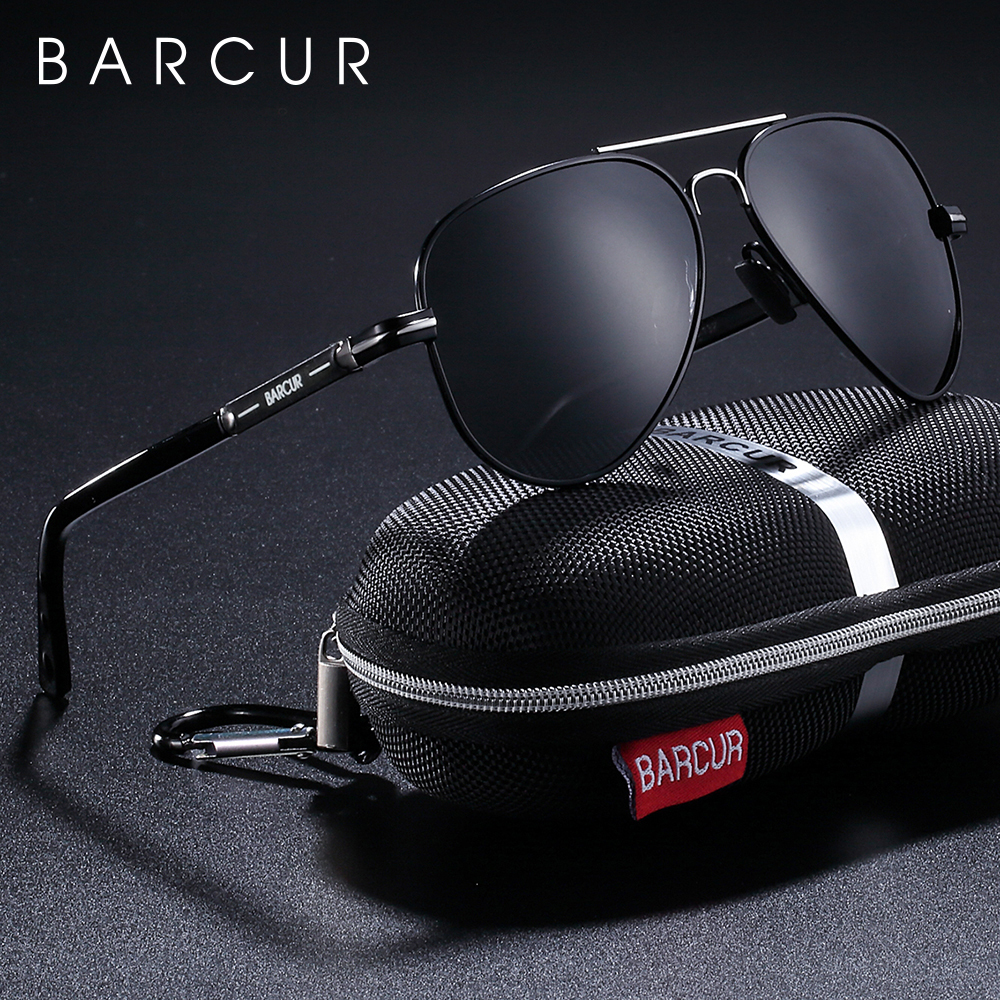 BARCUR Polarized Mens Sunglass - مراجعة Sunglasses Aviator Polarized وسعره