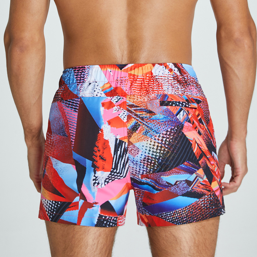 Print Seabean Boardshorts Men  - مراجعة Trunks Board Surf وسعره
