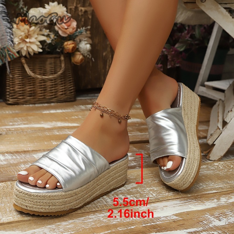 Women's Ruched Espadrille Wedg - مراجعة Espadrille Slip On وسعره