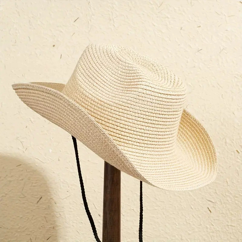 Large Size 56-60cm New Natural - مراجعة Bucket Hat Straw وسعره