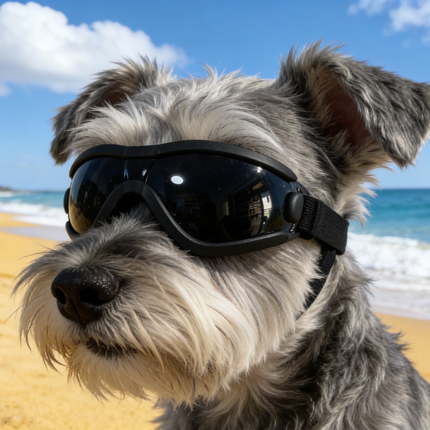 Dog Sunglasses for Small to Me - مراجعة Sunglass Retainer Cord وسعره