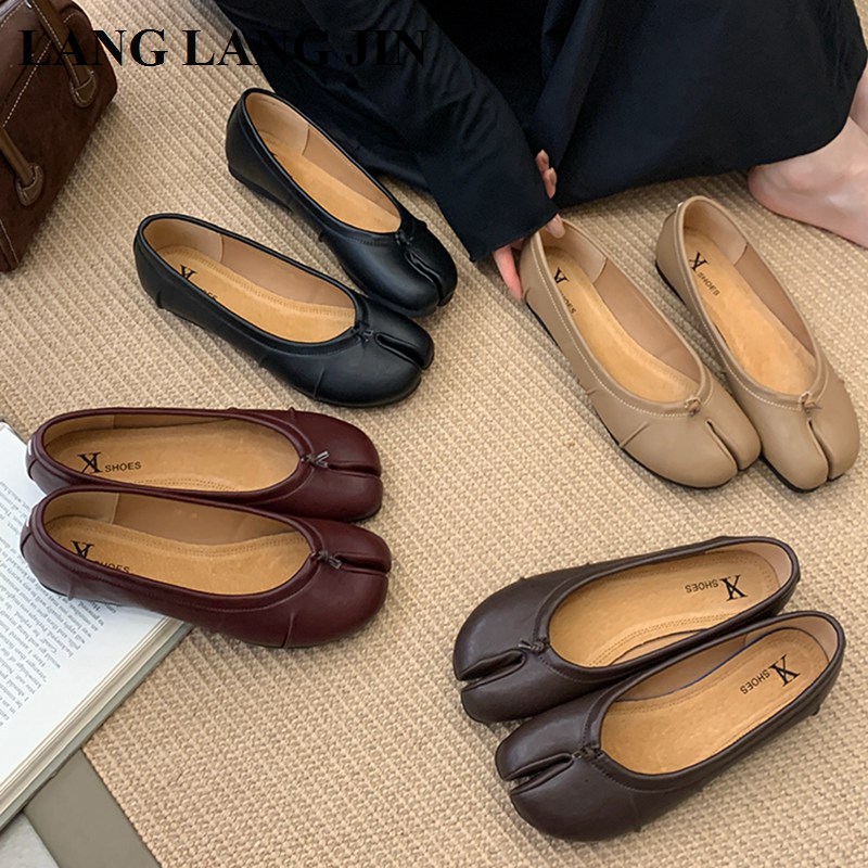 Spring Split Toe Women Ballet  - مراجعة Espadrille Slip On وسعره