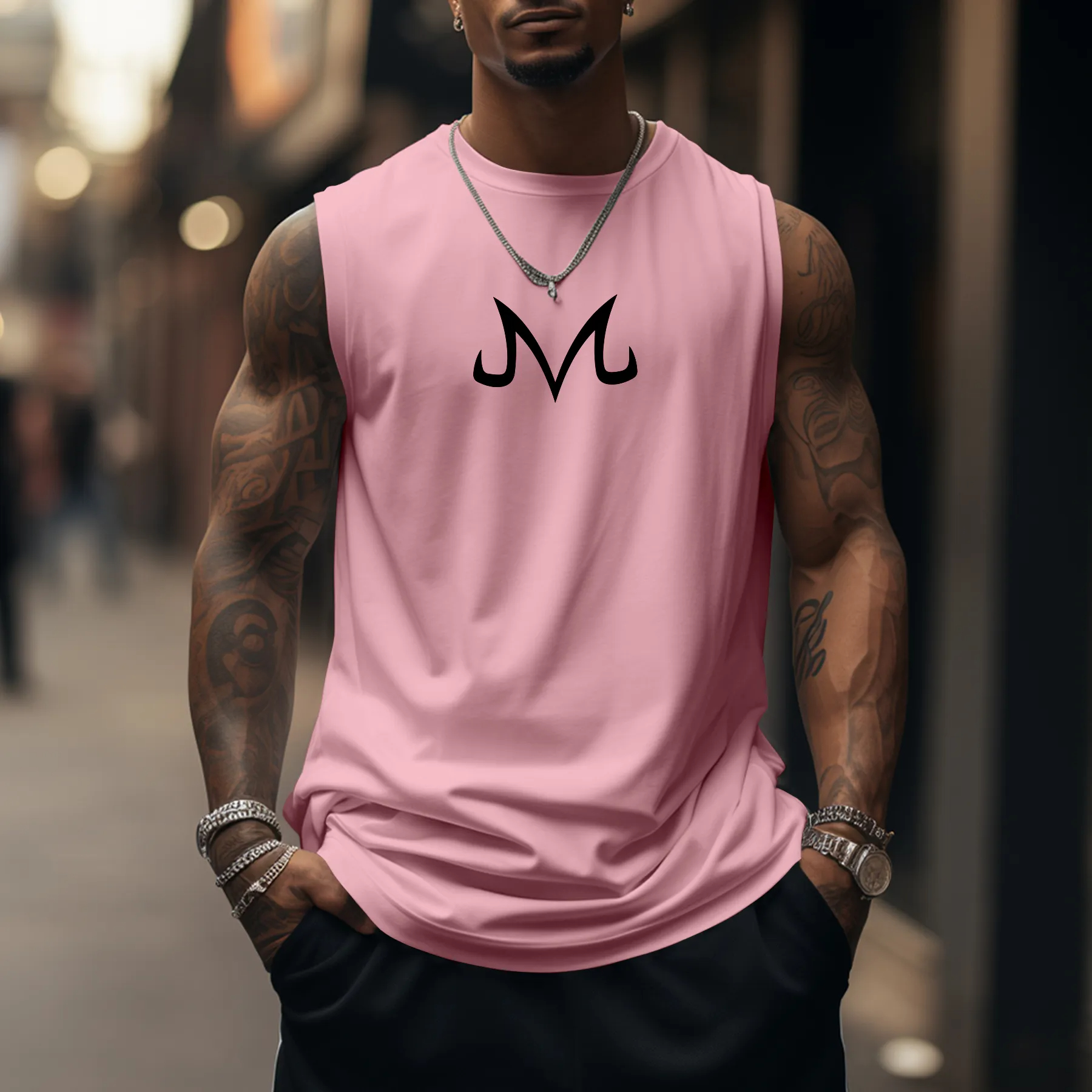 Majin Buu Dragon Ball Anime Pr - مراجعة Tank Top Muscle وسعره