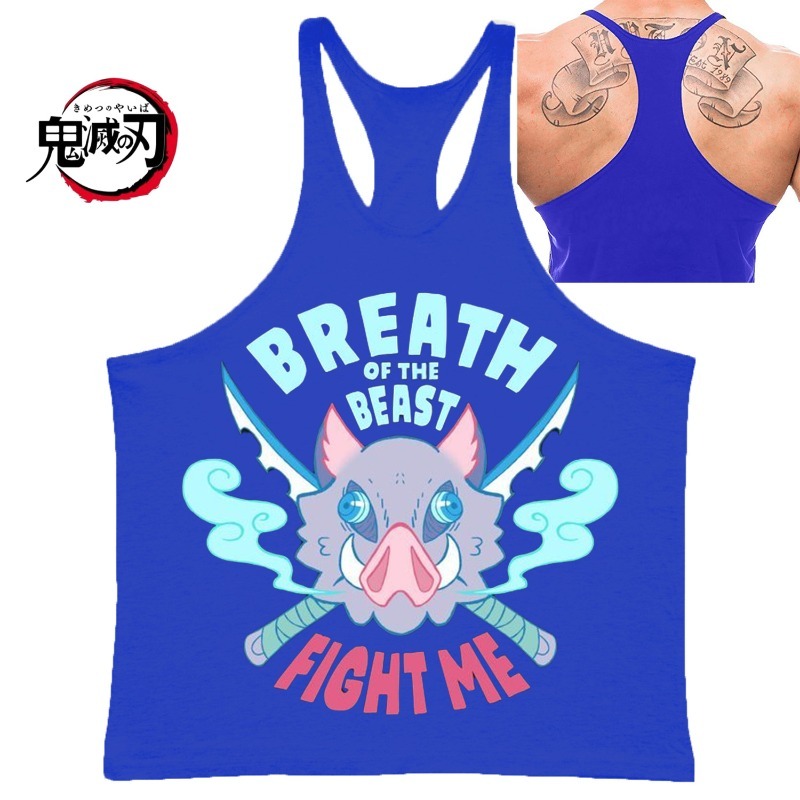 GYM Mens Tank Top Brand (Demon - مراجعة Tank Top Muscle وسعره
