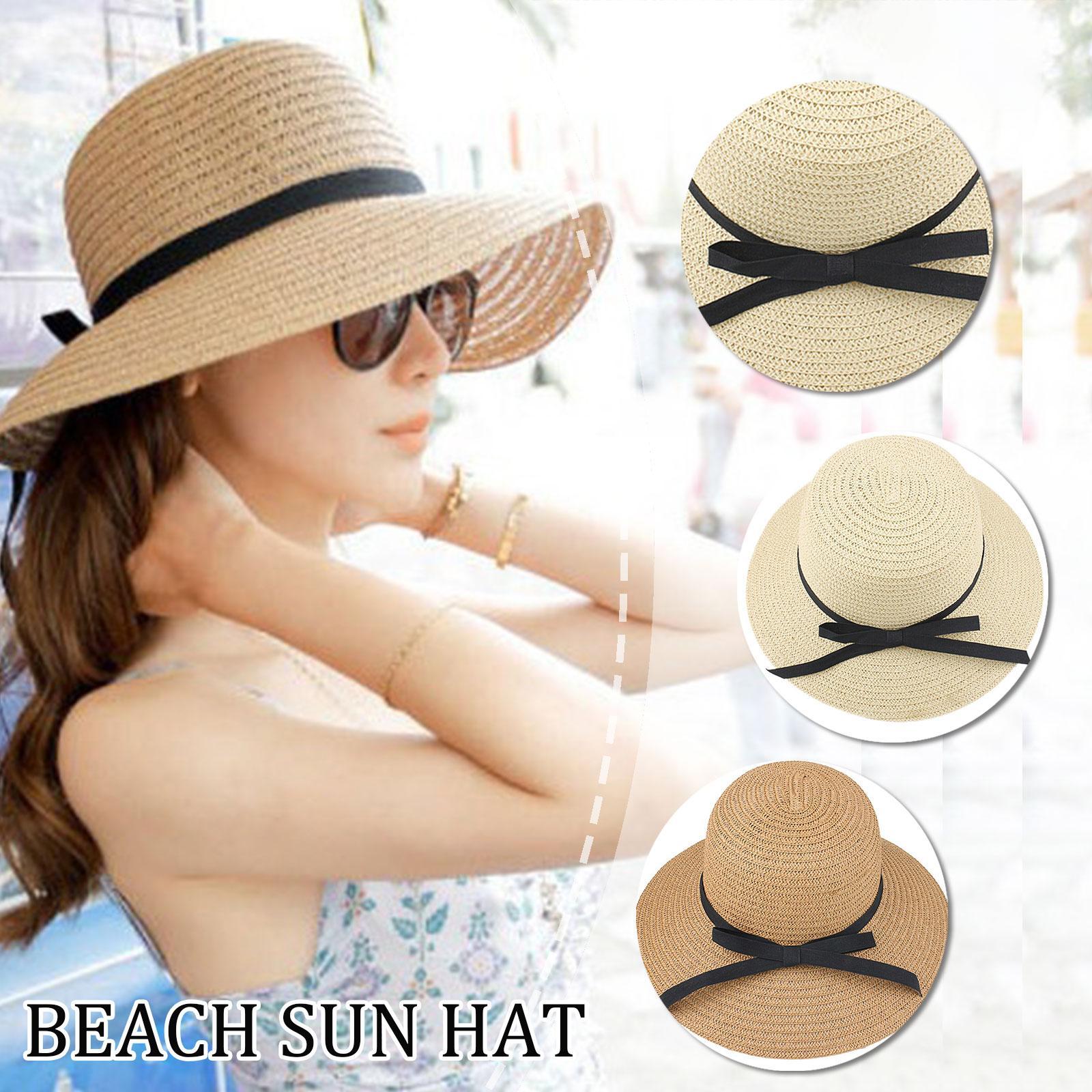 Summer Straw Hat Big Wide Brim - مراجعة Bucket Hat Straw وسعره