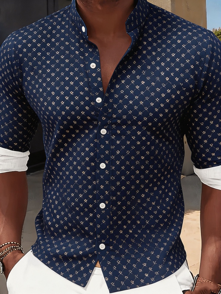 Mens Stylish Slim Fit Shirt Na - مراجعة Resort Shirt Floral وسعره