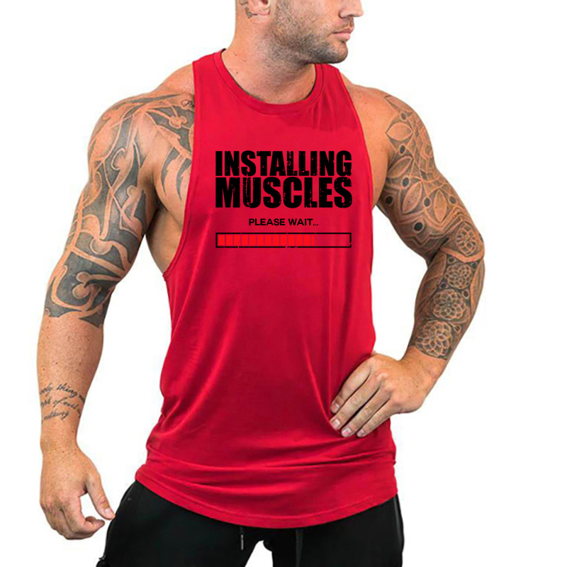 Installing Muscles Please Wait - مراجعة Tank Top Muscle وسعره