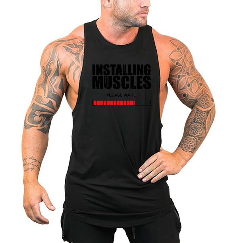 Installing Muscles Please Wait - مراجعة Tank Top Muscle وسعره