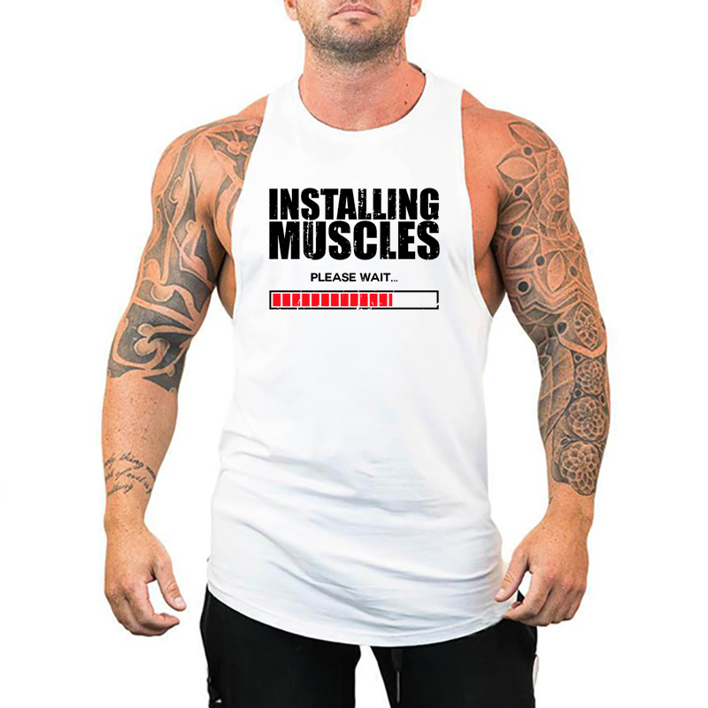 Installing Muscles Please Wait - مراجعة Tank Top Muscle وسعره