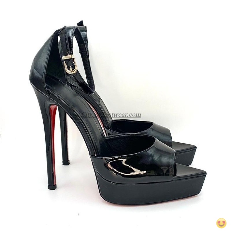 2026 Women's black/nude patent - مراجعة Casual Sandal Leather وسعره