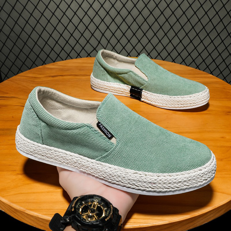 Men Corduroy Slip On Espadrill - مراجعة Espadrille Slip On وسعره