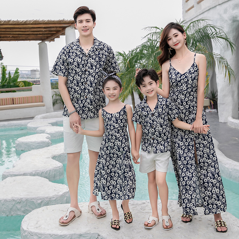 Family Matching Outfit Floral  - مراجعة Resort Shirt Floral وسعره