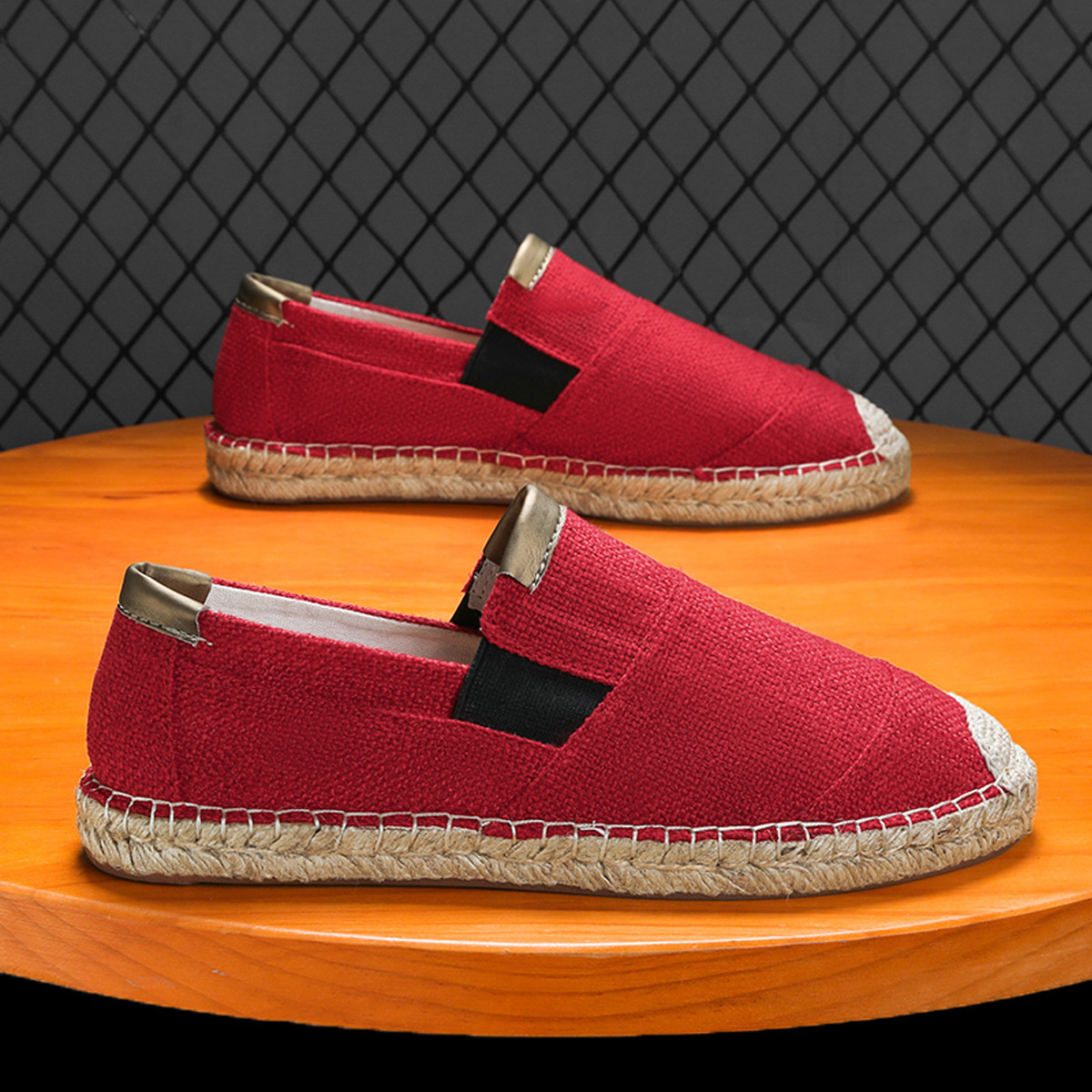 2025New Men Linen Casual Shoes - مراجعة Espadrille Slip On وسعره