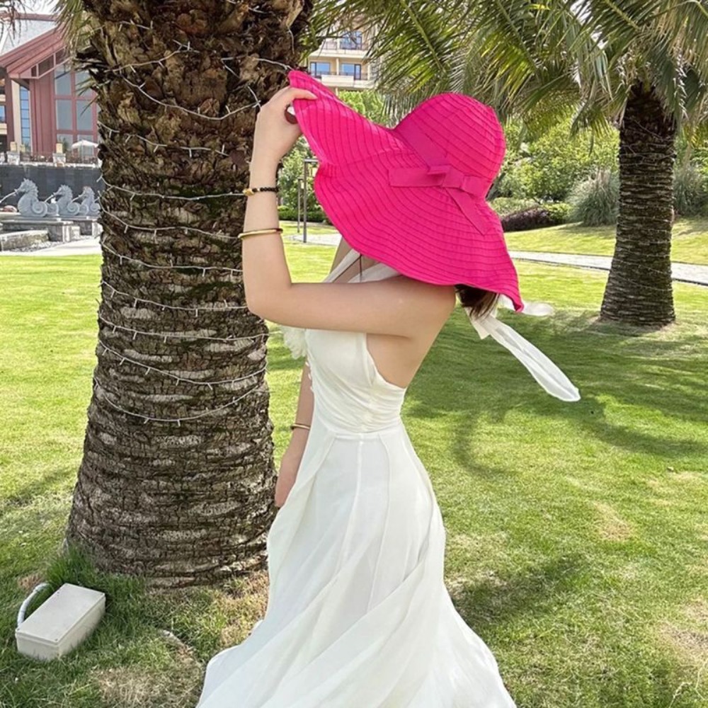 Packable Bowknot DIY Moldable  - مراجعة Packable Hat Nylon وسعره