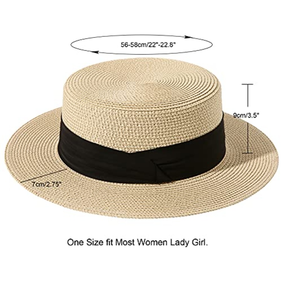 Lanzom Sun Hats for Women Wide - مراجعة Packable Hat Nylon وسعره