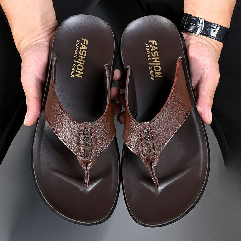 Hot Sale Men's Flip Flops High - مراجعة Flip Flop Leather Men وسعره