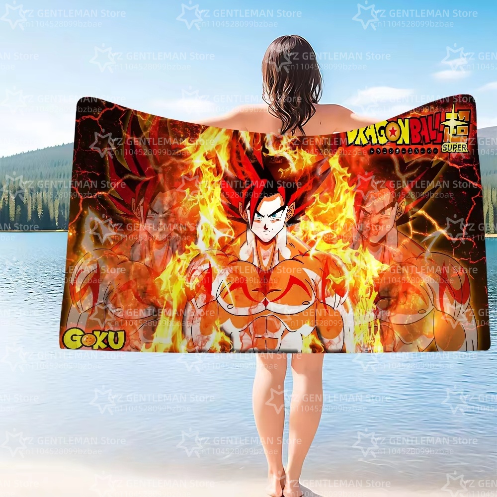 Beach Towels Dragon Ball Bathr - مراجعة Beach Towel Large وسعره