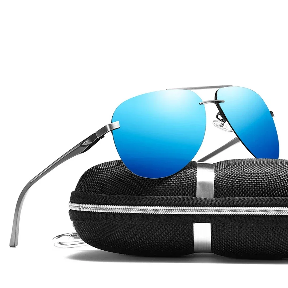 New Polarized Men Sunglasses C - مراجعة Sunglasses Aviator Polarized وسعره